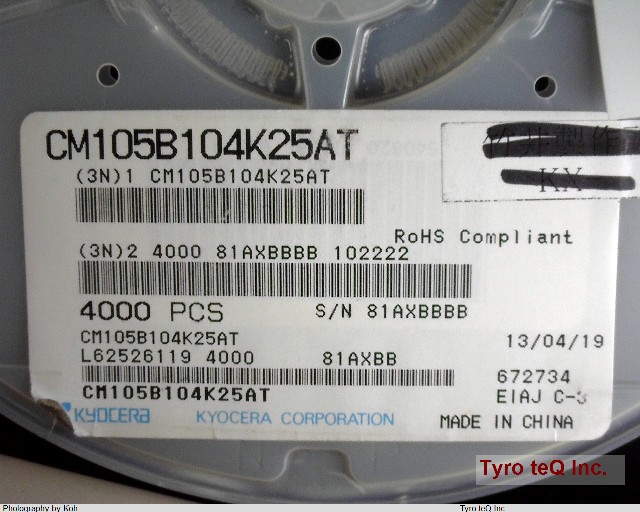 CM105B104K25AT