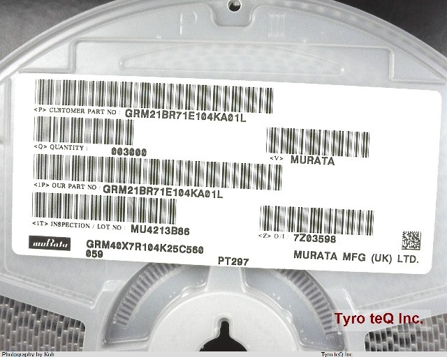 GRM21BR71E104KA01L