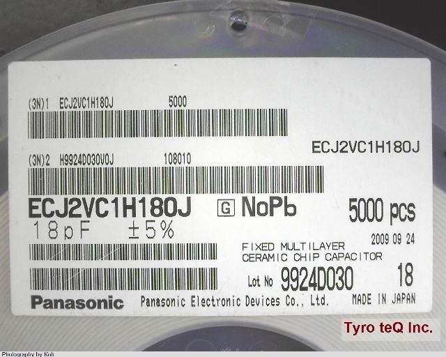 ECJ-2VC1H180J