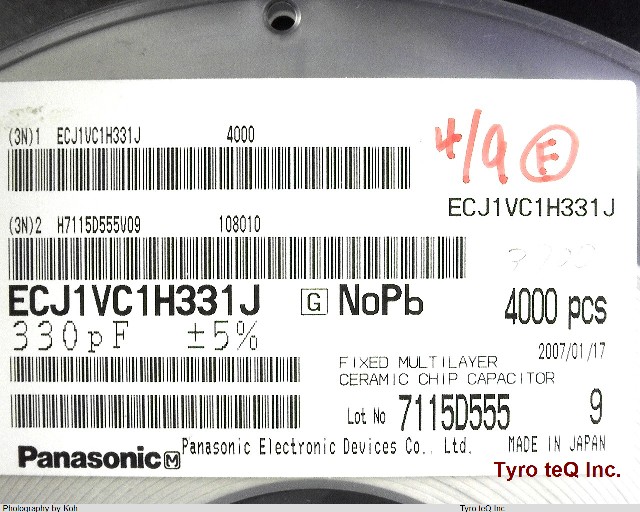 ECJ1VC1H331J