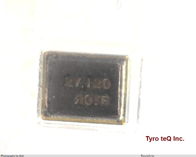 FCX-05 27.12MHZ 7PF/30PPM