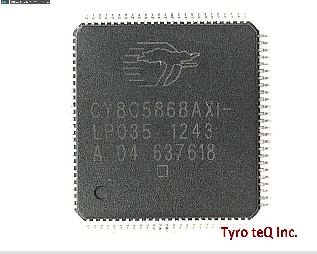 CY8C5868AXI-LP035