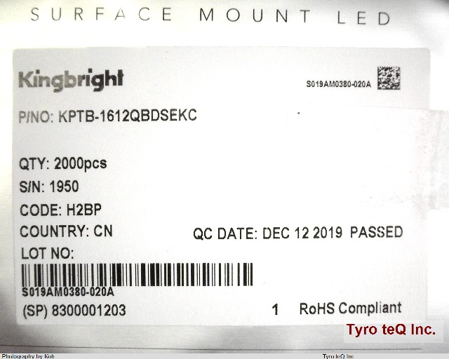 KPTB-1612QBDSEKC