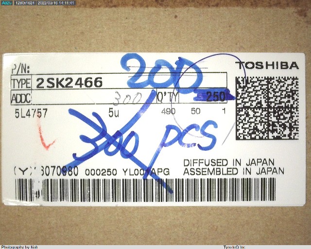 2SK2466 PB