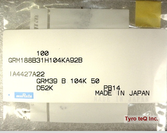 GRM188B31H104KA92B