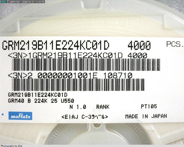 GRM219B11E224KC01D