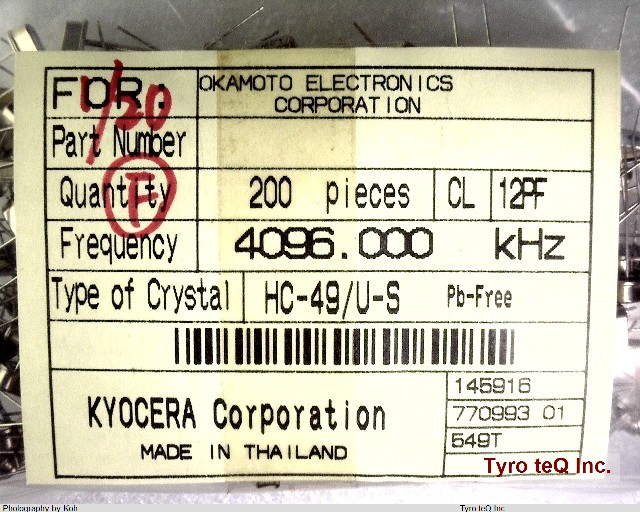 HC-49/U-S 4.096MHZ