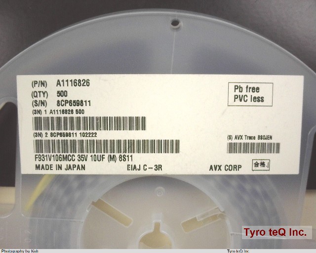 F931V106MCC 35V10UF