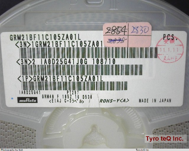 GRM21BF11C105ZA01L