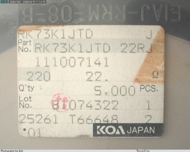 RK73K1JTD220J