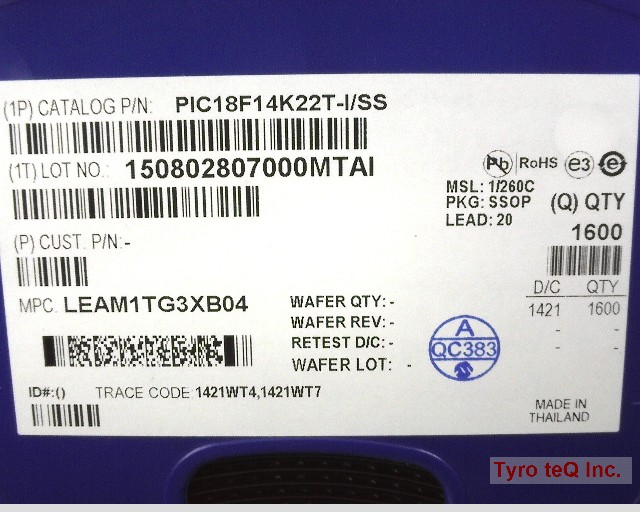 PC18F14K22T-1/SS