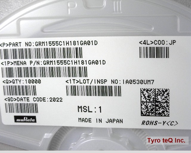 GRM1555C1H181GA01D