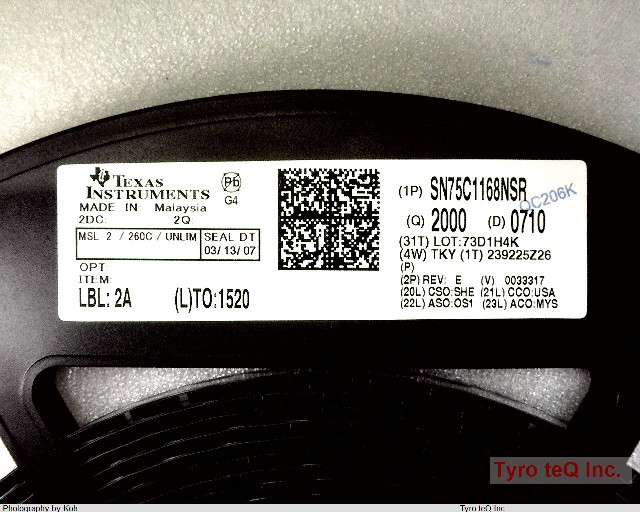 SN75C1168NSR
