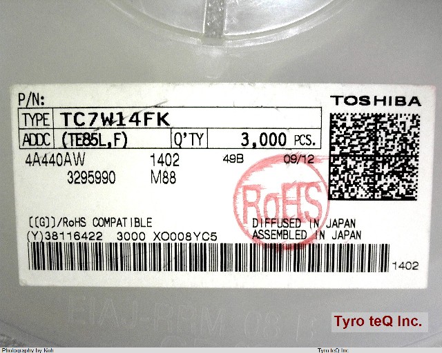 TC7W14FK(TE85L,F)