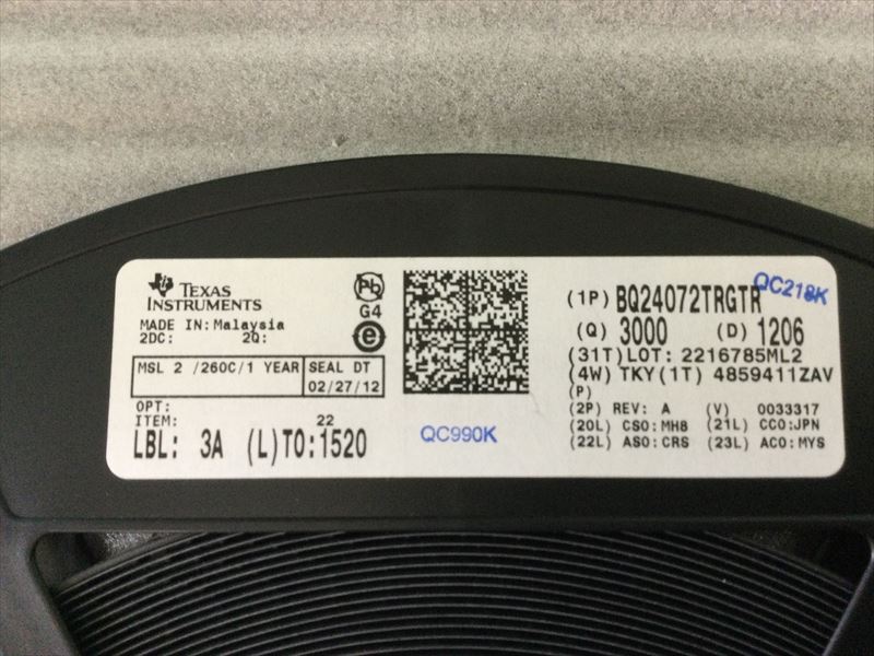BQ24072TRGTR