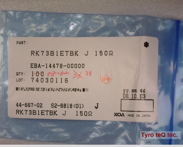 RK73B1ETBK151J