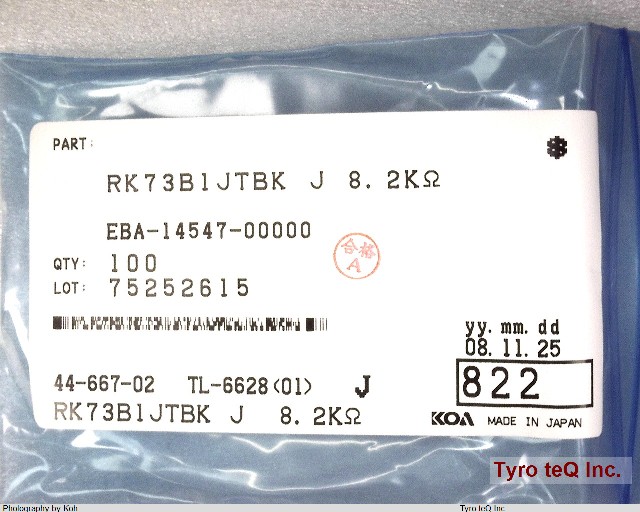 RK73B1JTBK822J