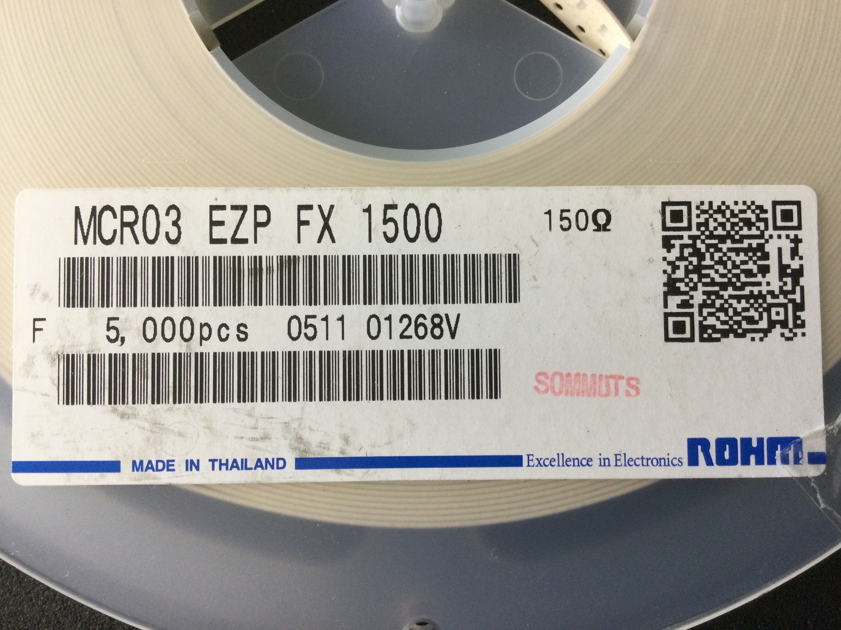 MCR03EZPFX1500