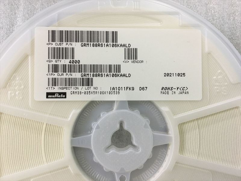GRM188R61A106KAALD