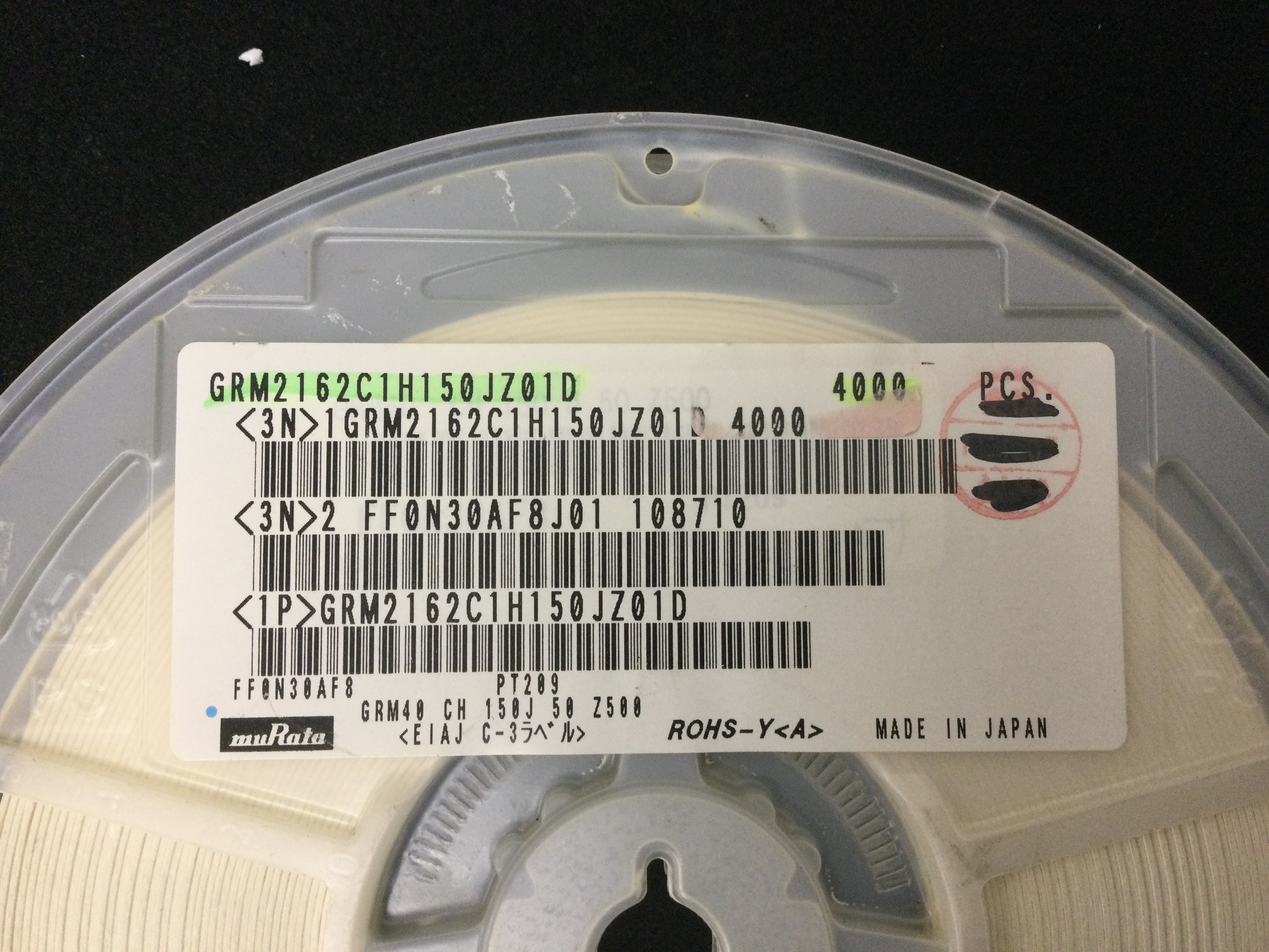 GRM2162C1H150JZ01D