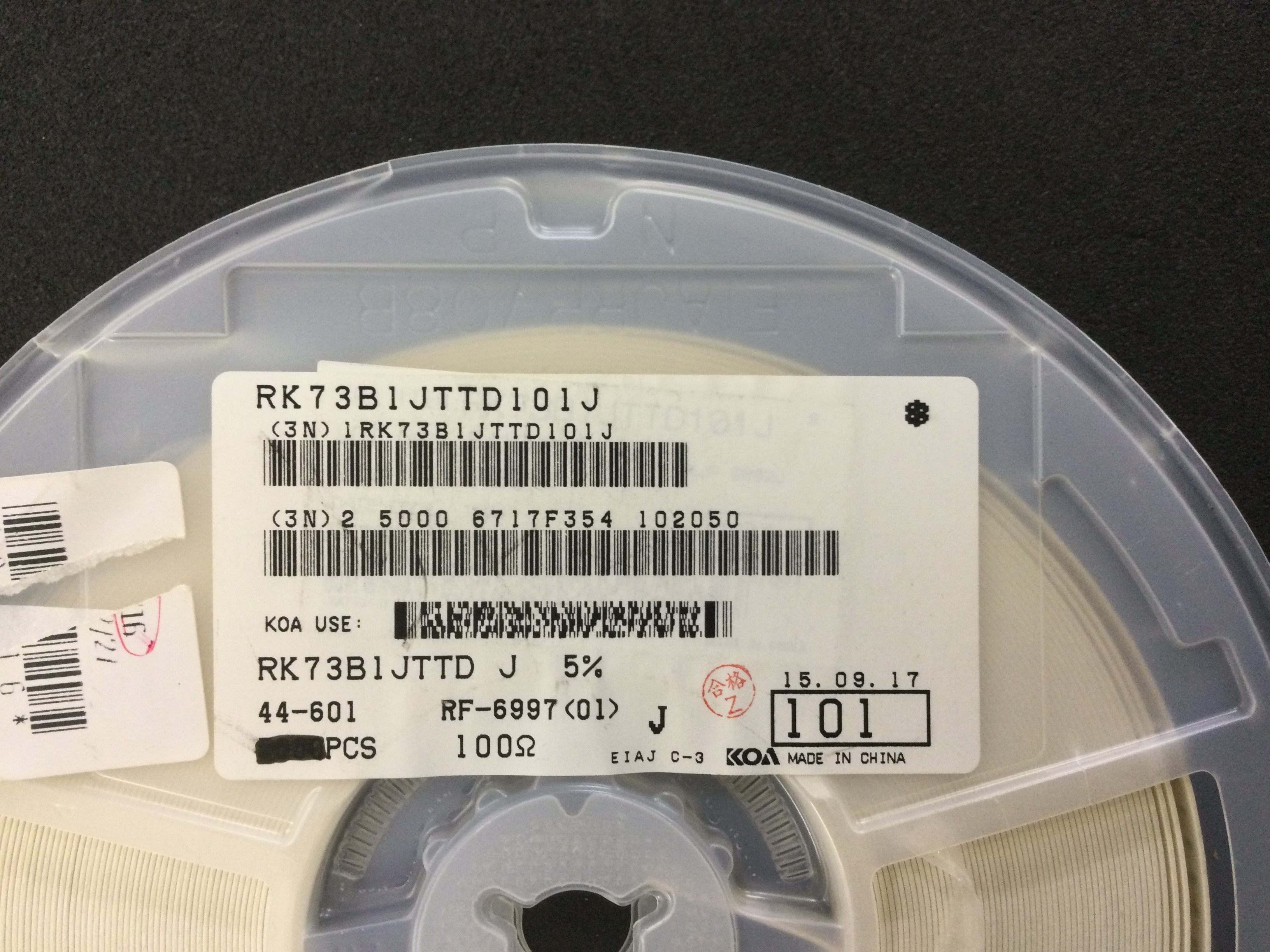 RK73B1JTTD101J