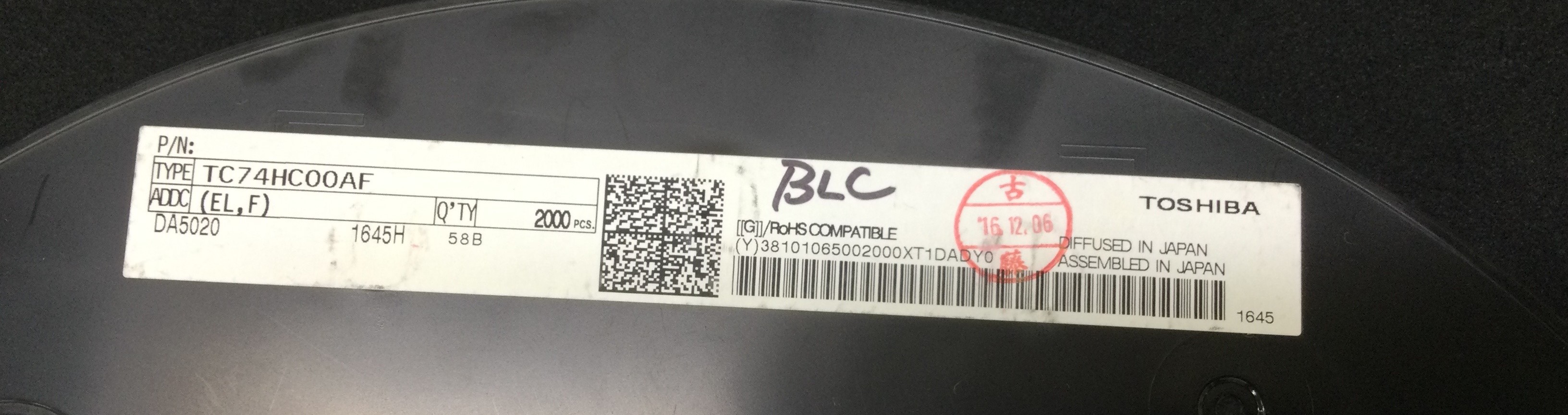 TC74HC00AF(EL,F)
