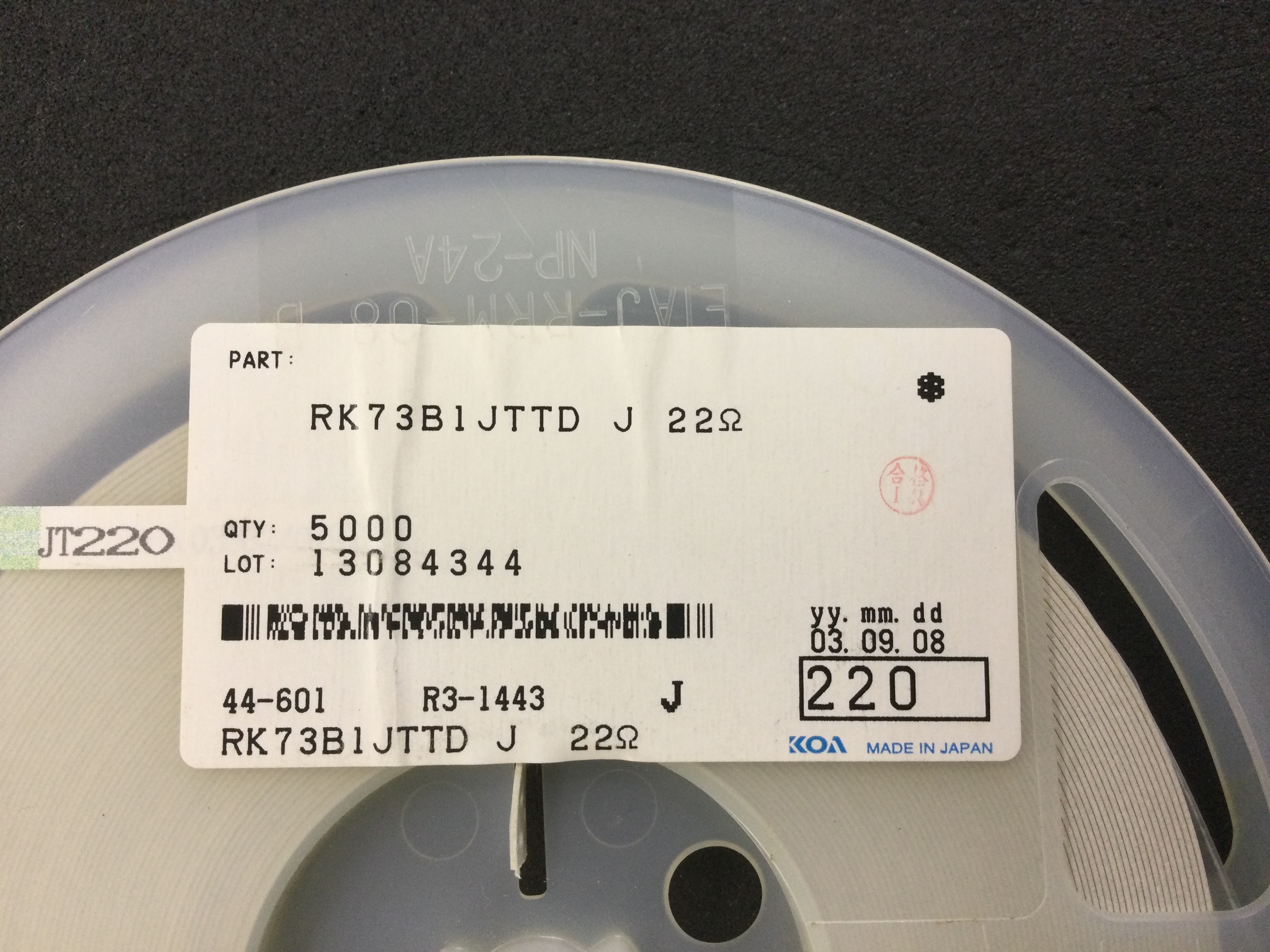 RK73B1JTTD220J