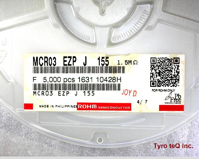 MCR03EZPJ155