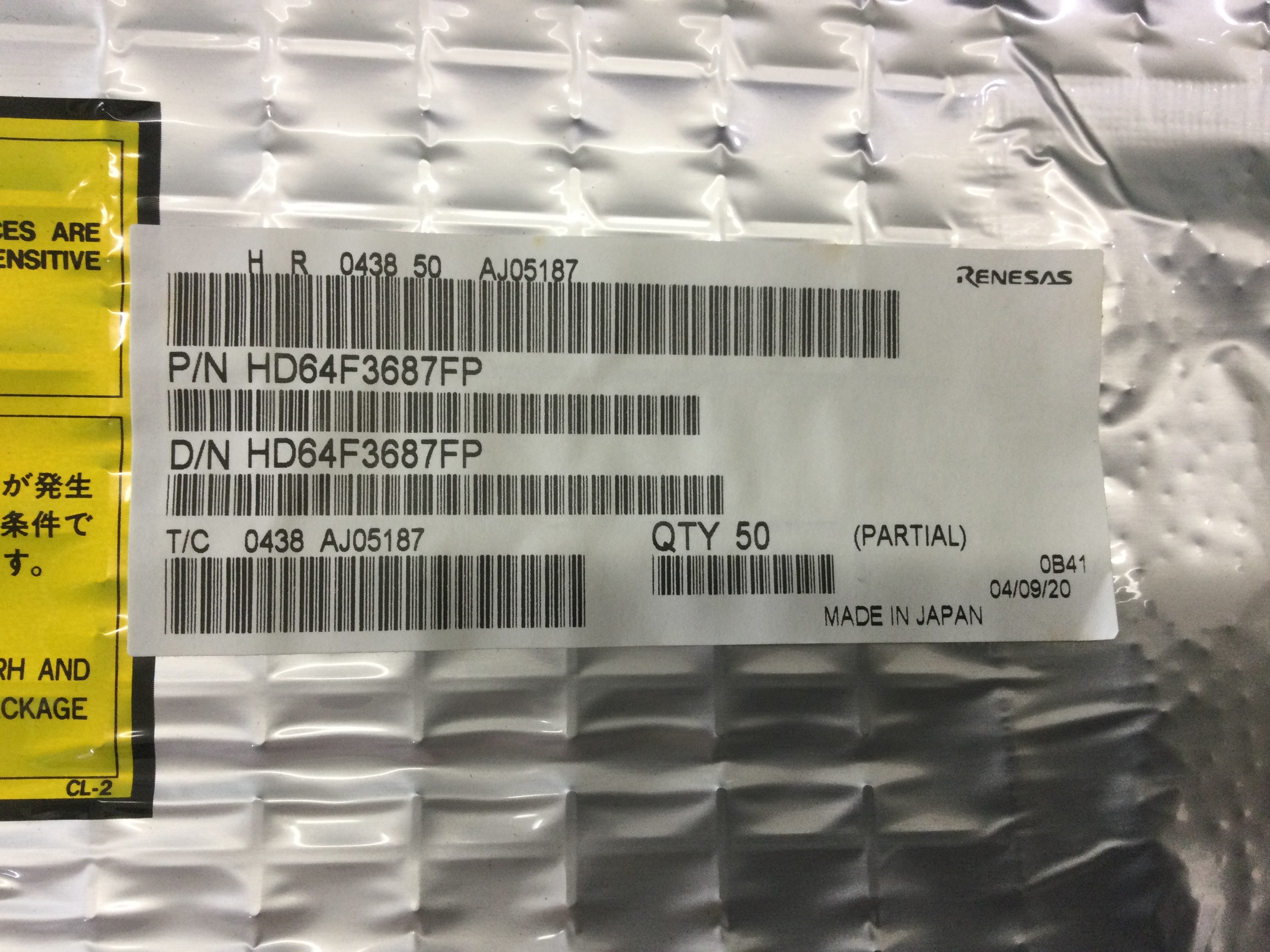 HD64F3687FP