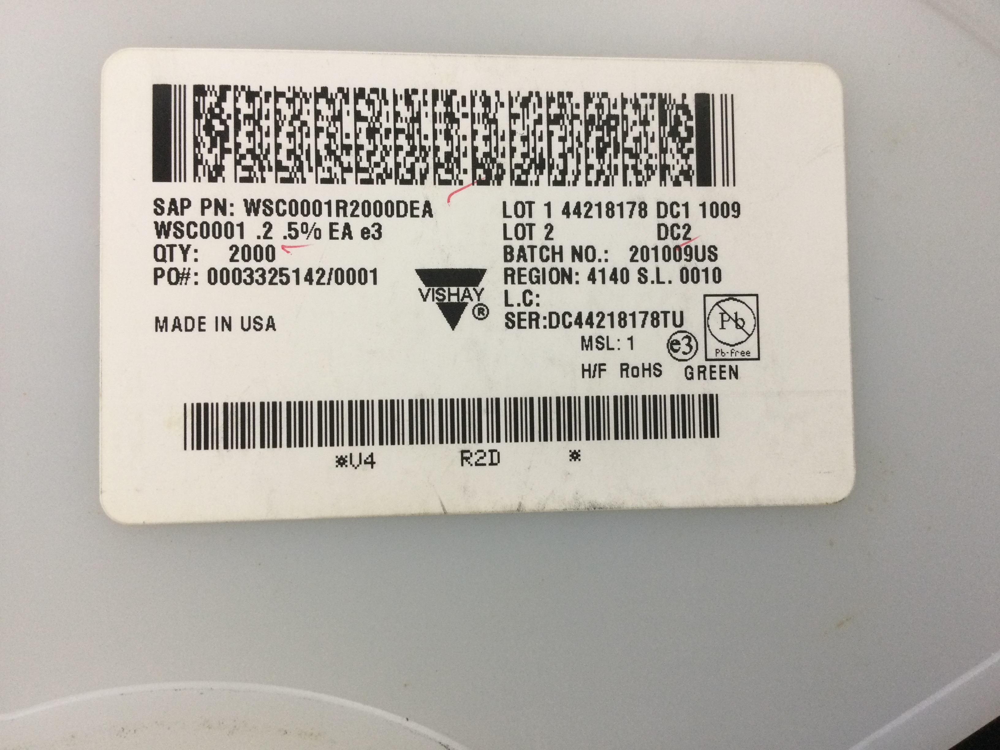 WSC0001R2000DEA