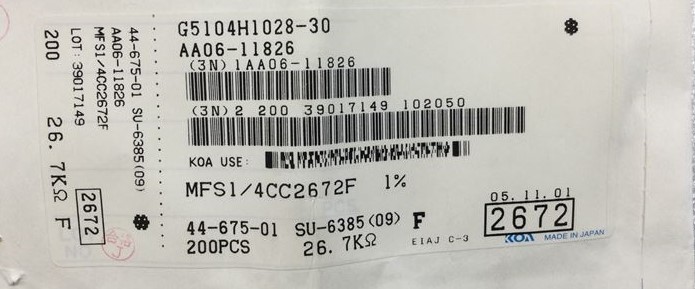 MFS1/4CC2672F