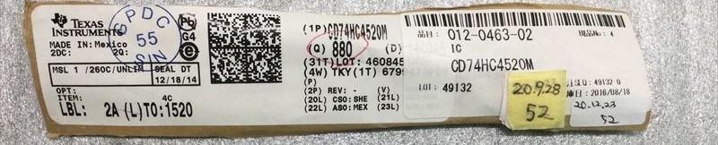 CD74HC4520M