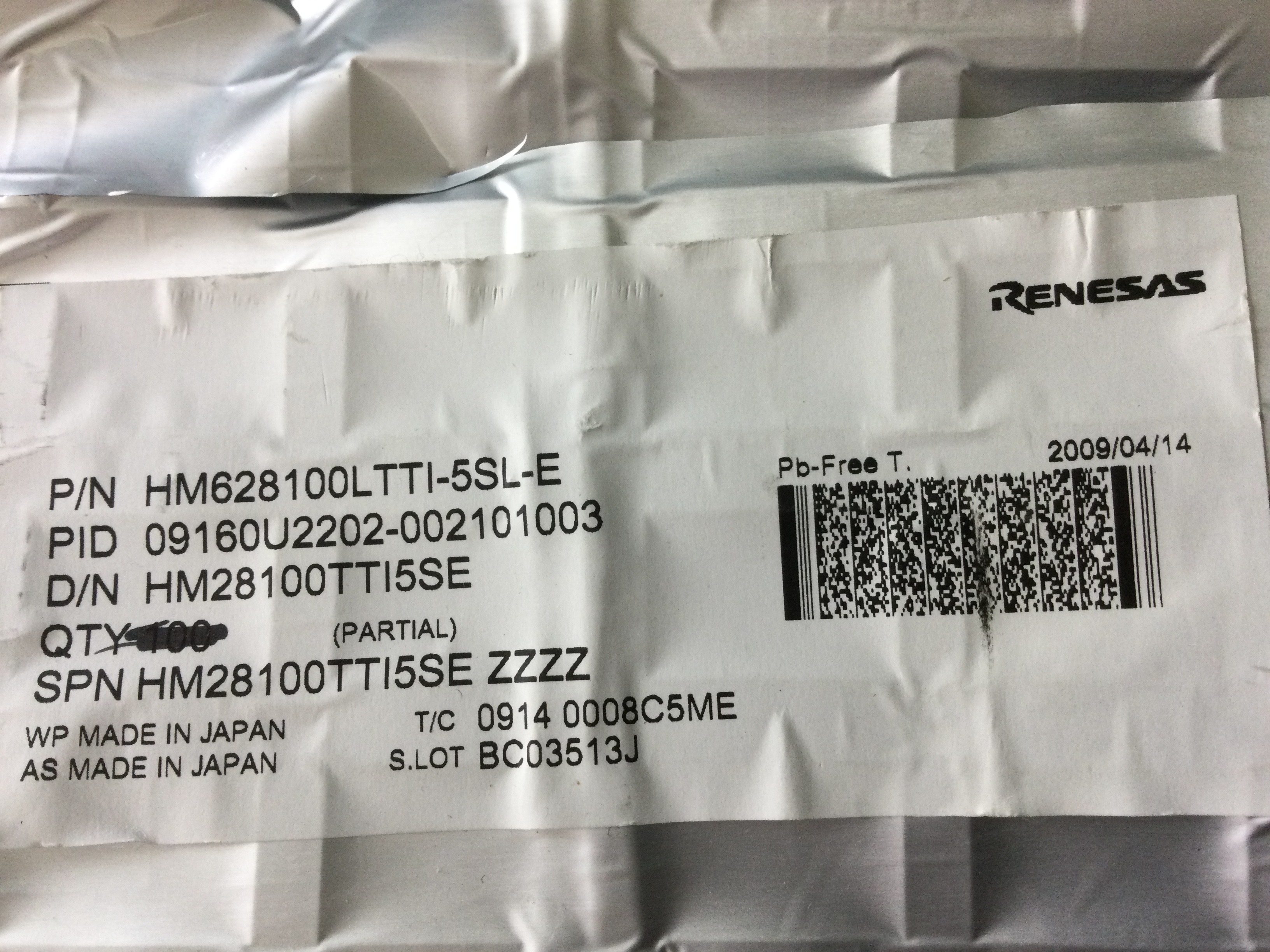 HM628100LTTI-5SLE