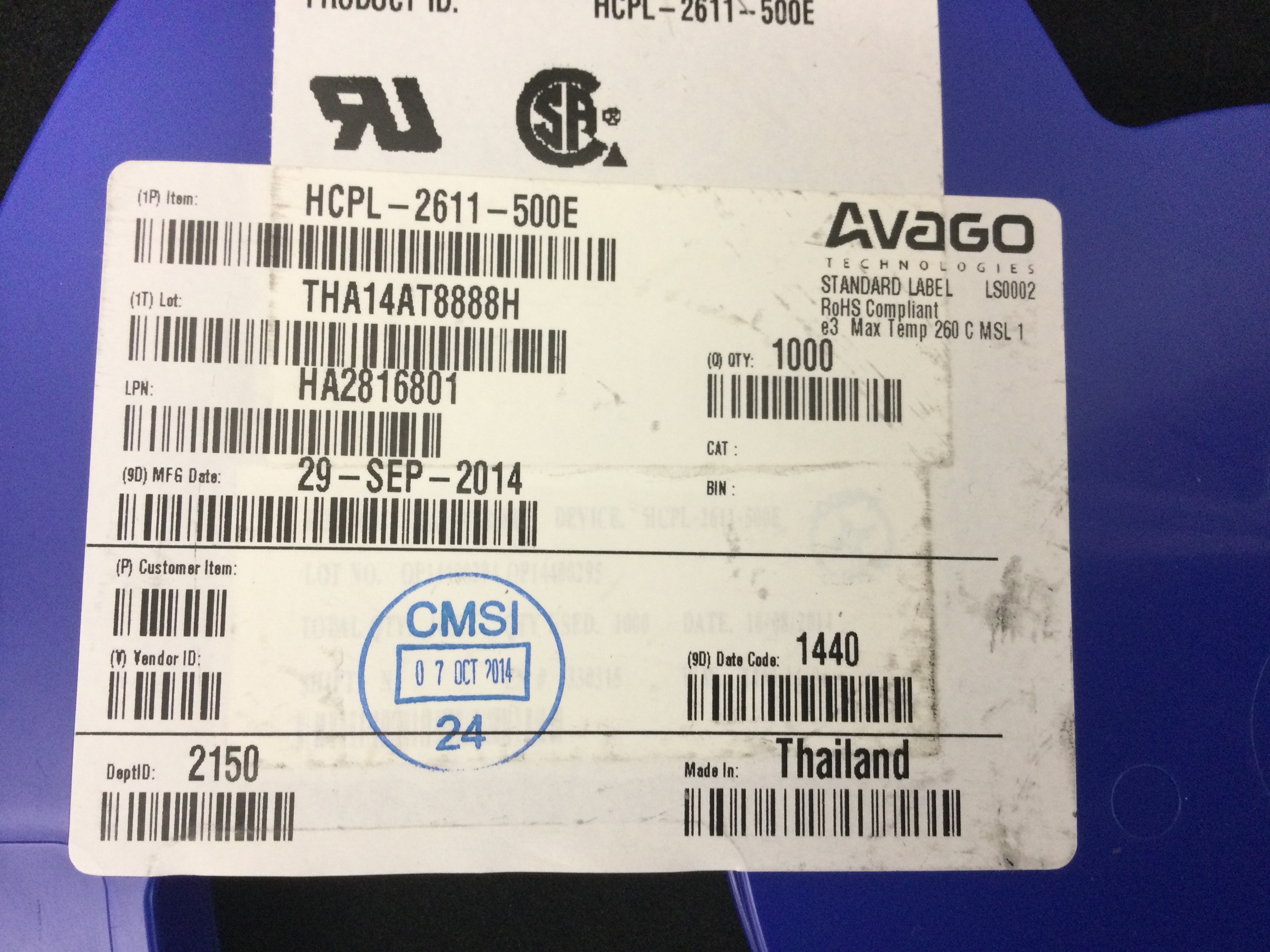 HCPL-2611-500E