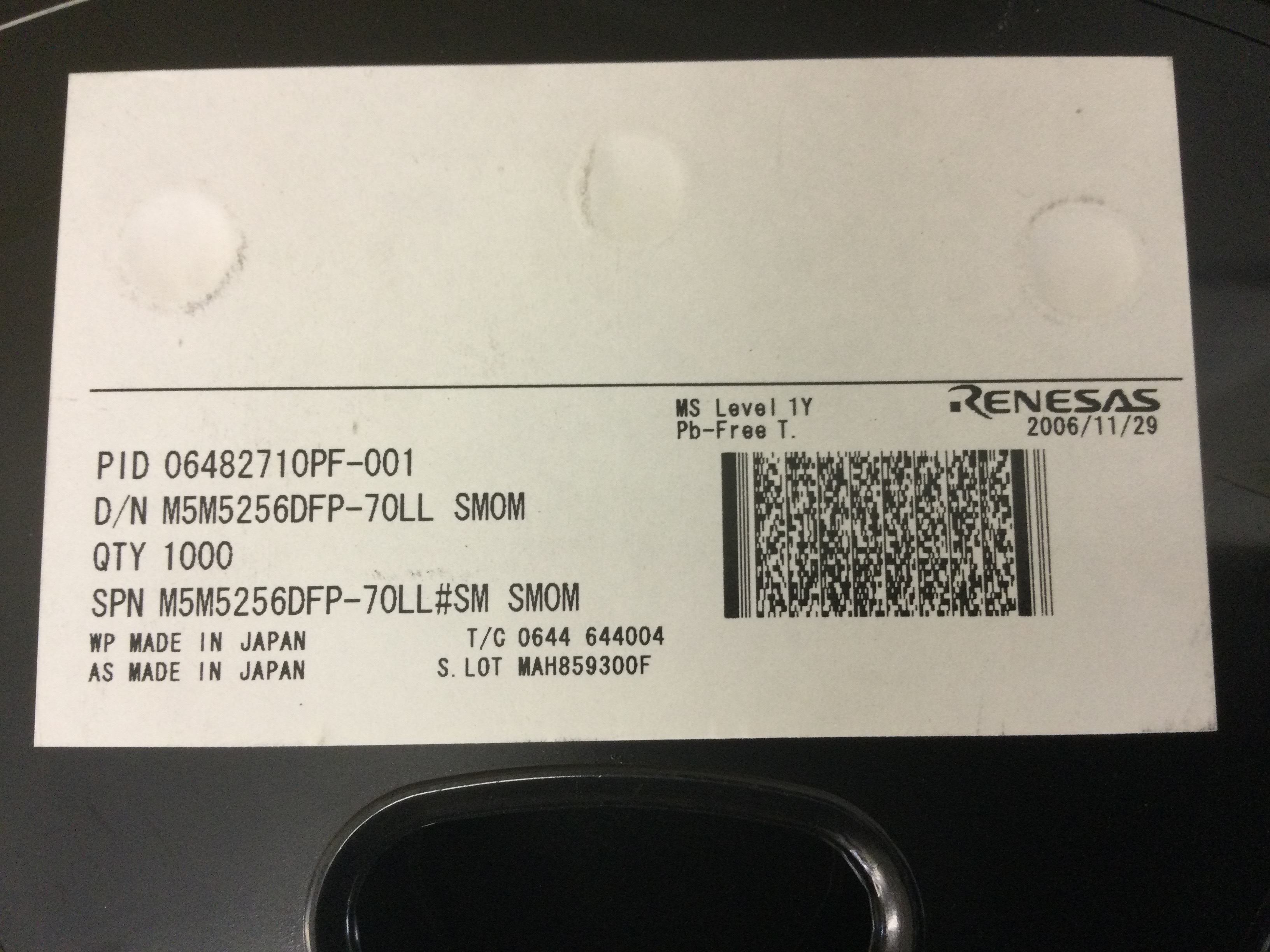 M5M5256DFP-70LL#SM