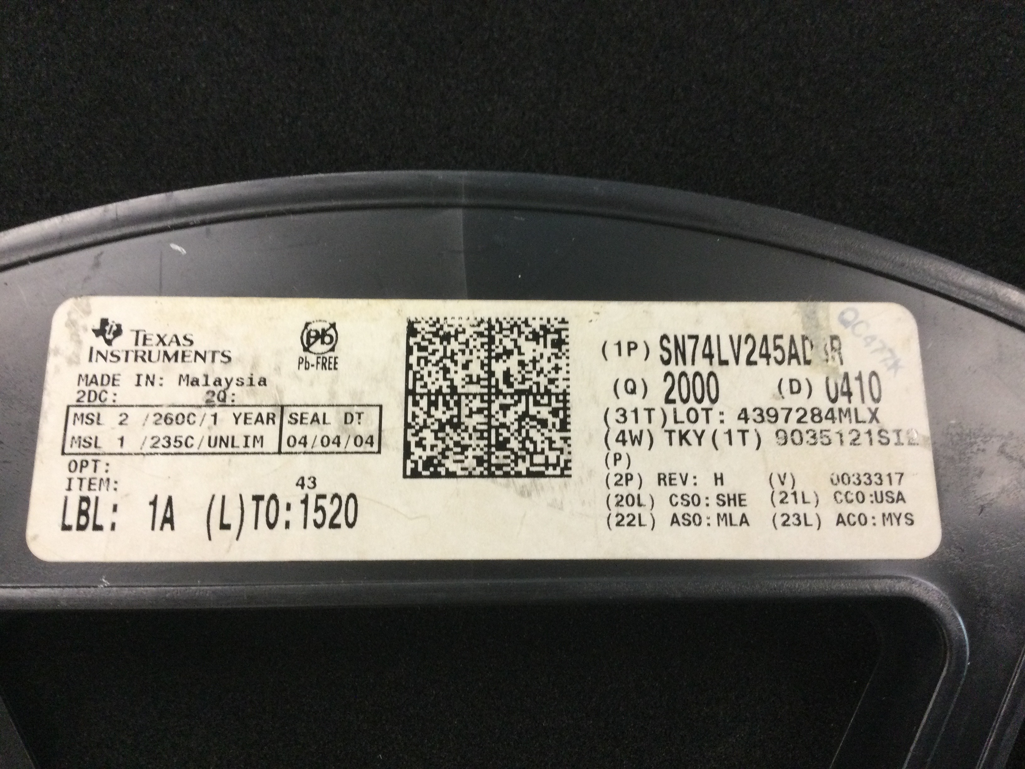 SN74LV245ADBR