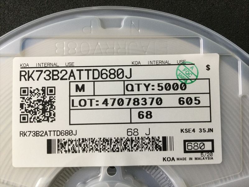 RK73B2ATTD680J