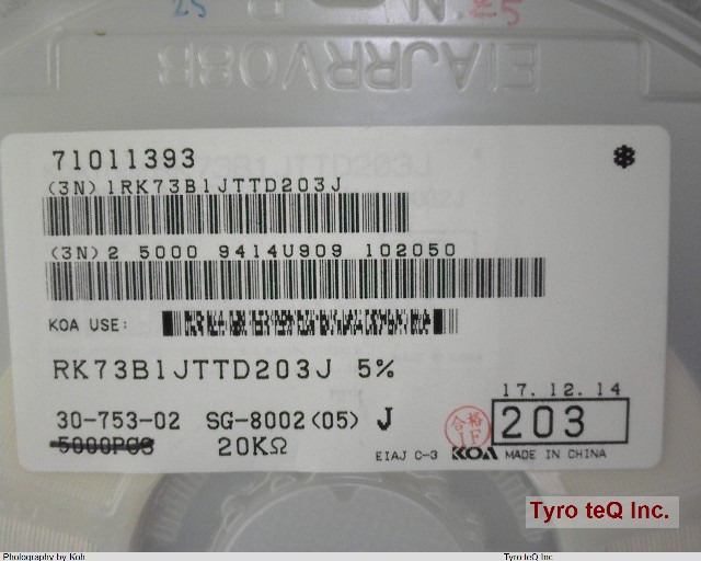 RK73B1JTTD203J
