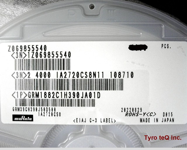 GRM1882C1H390JA01D