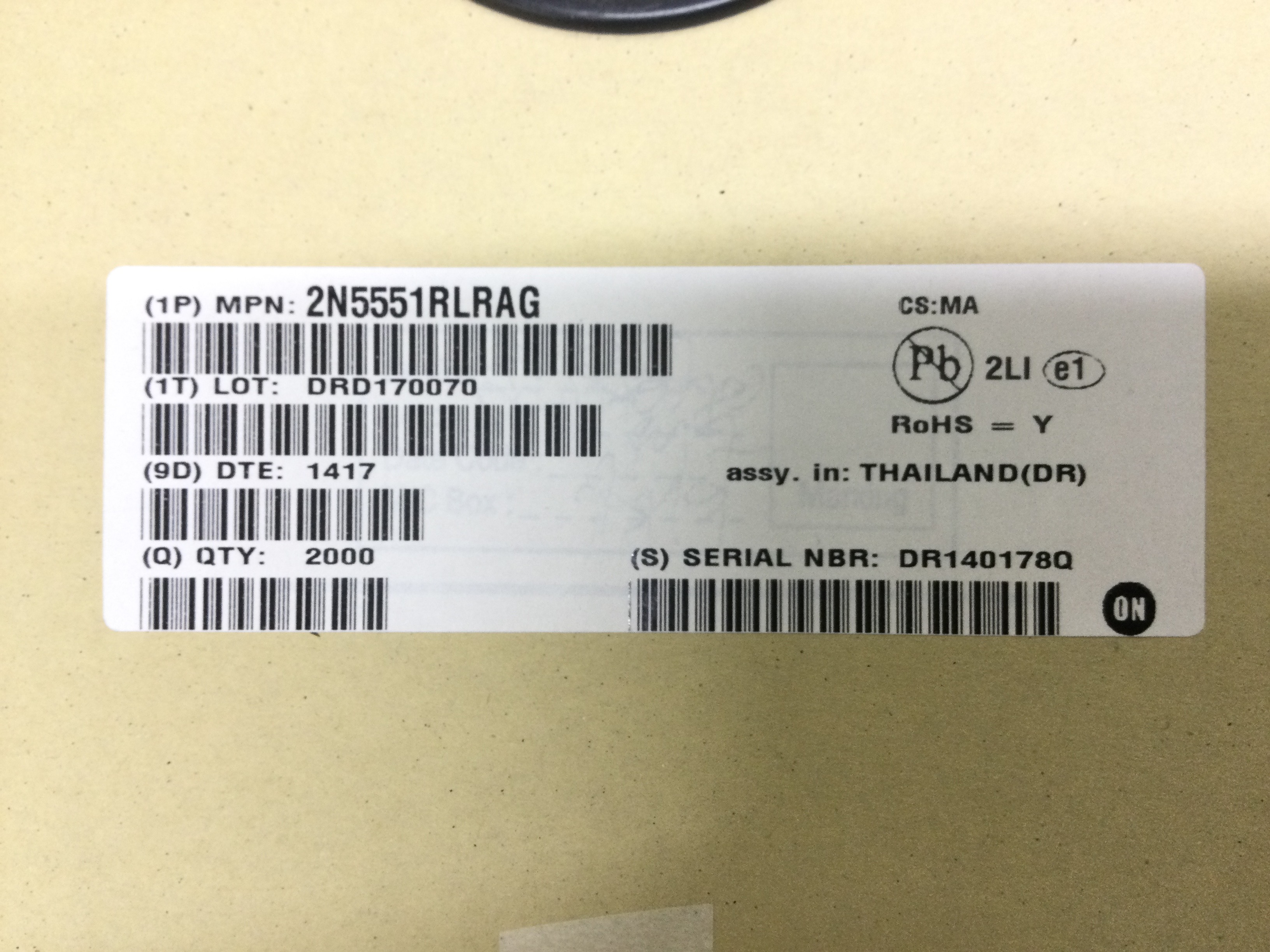 2N5551RLRAG
