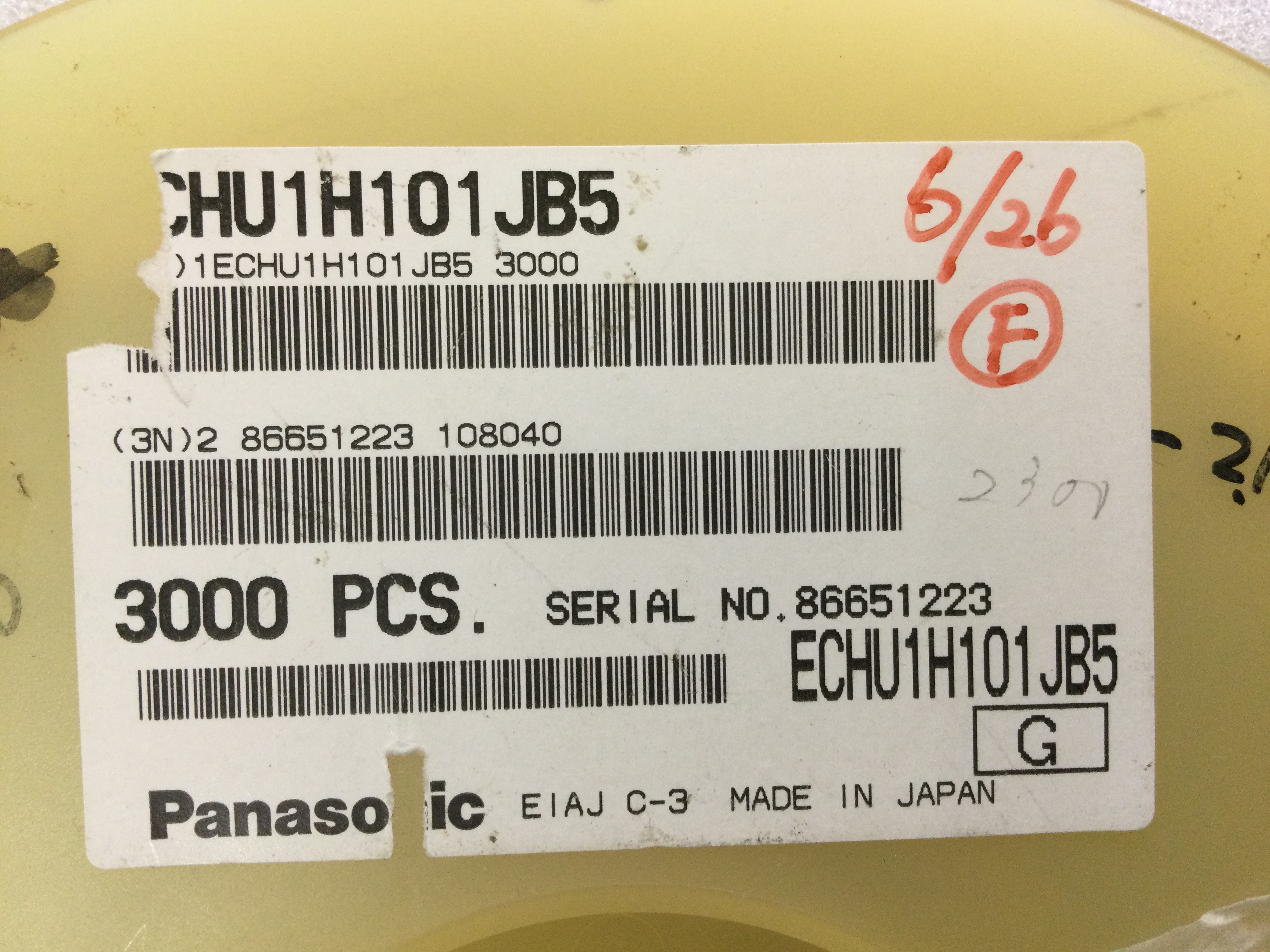 ECHU1H101JB5