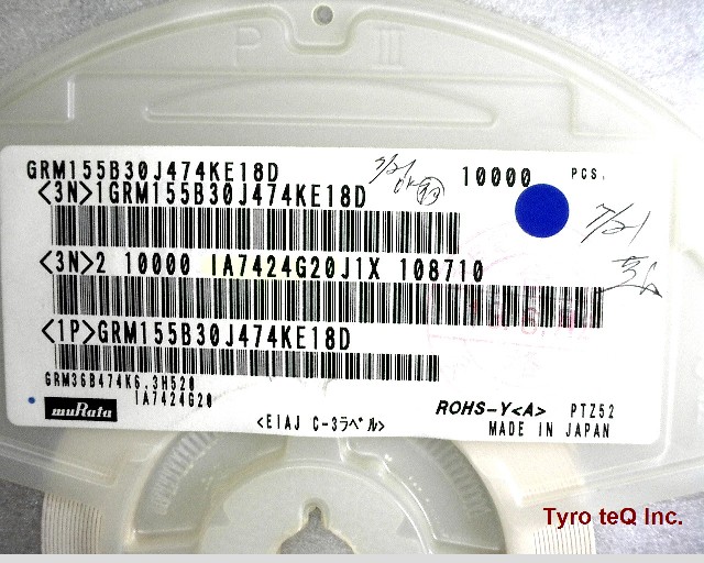 GRM155B30J474KE18D