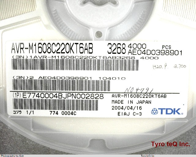 AVR-M1608C220KT6AB