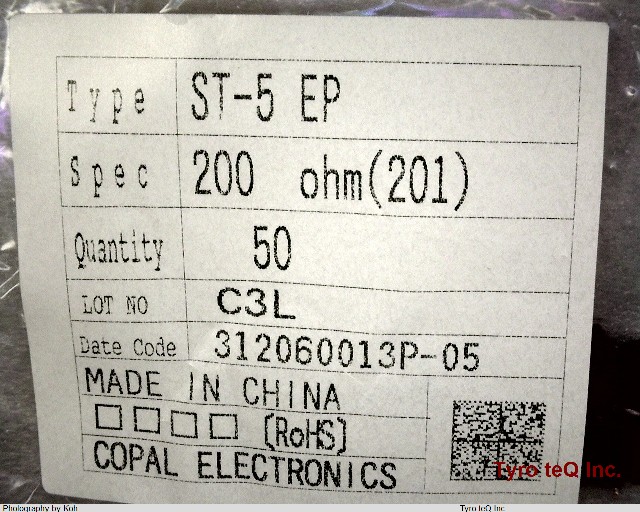ST-5EP 20OHM(200)