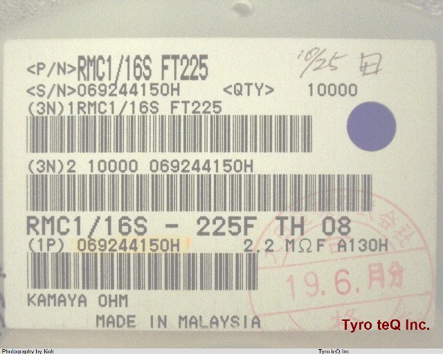 RMC1/16S-225FTH