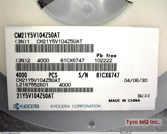 CM21Y5V104Z50AT