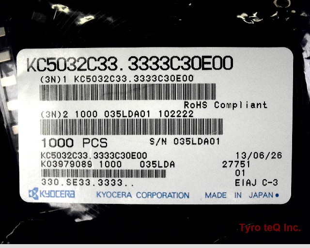 KC5032C33.3333C30E00