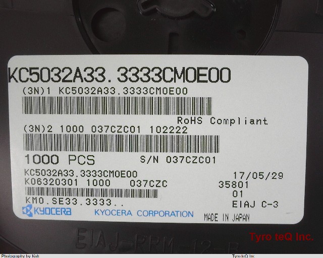 KC5032A33.3333CM0E00