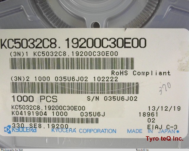 KC5032C8.19200C30E00