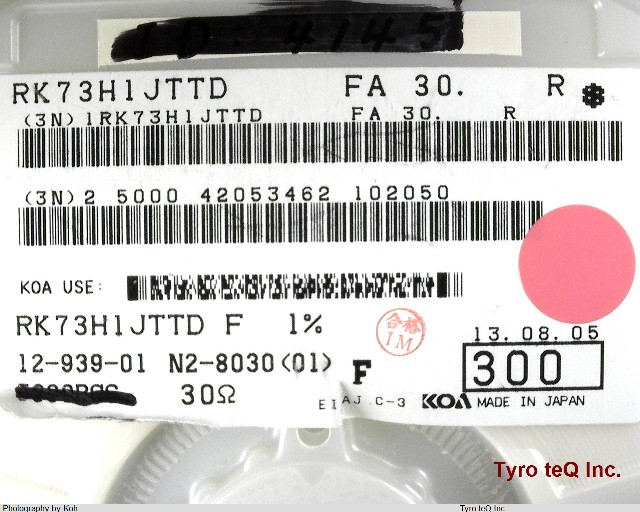 RK73H1JTTD30R0F